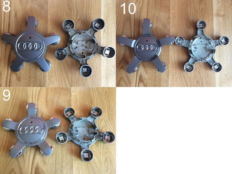 Колпачки заглушки в  диски Audi ковпачки Ауди