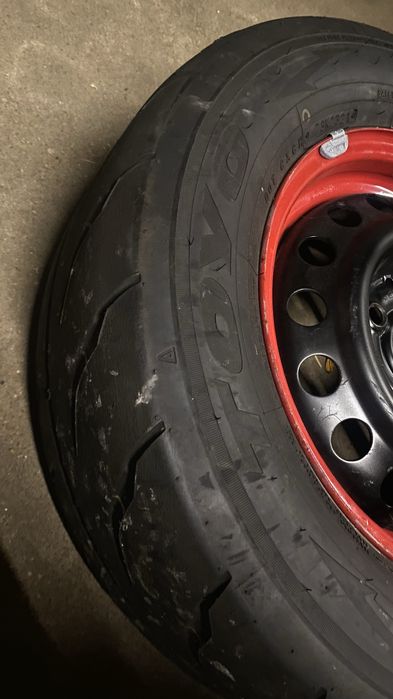 Jantes R13 4x100 Toyo R888 Semi-slicks
