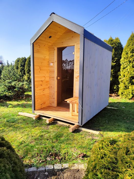 Sauna ogrodowa stodoła