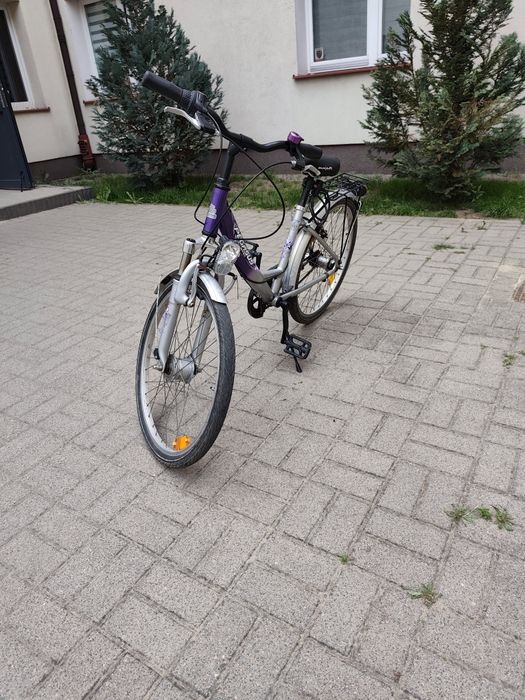 Rower damski/młodzieżowy Pegasus Avanti 24" - Shimano Nexus 3 biegi - bardzo dobry