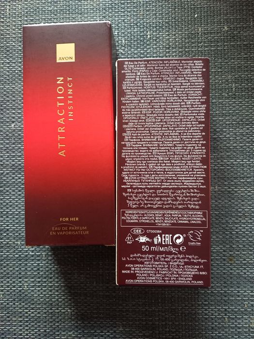 Attraction Instinct 50 ml Avon 2 szt