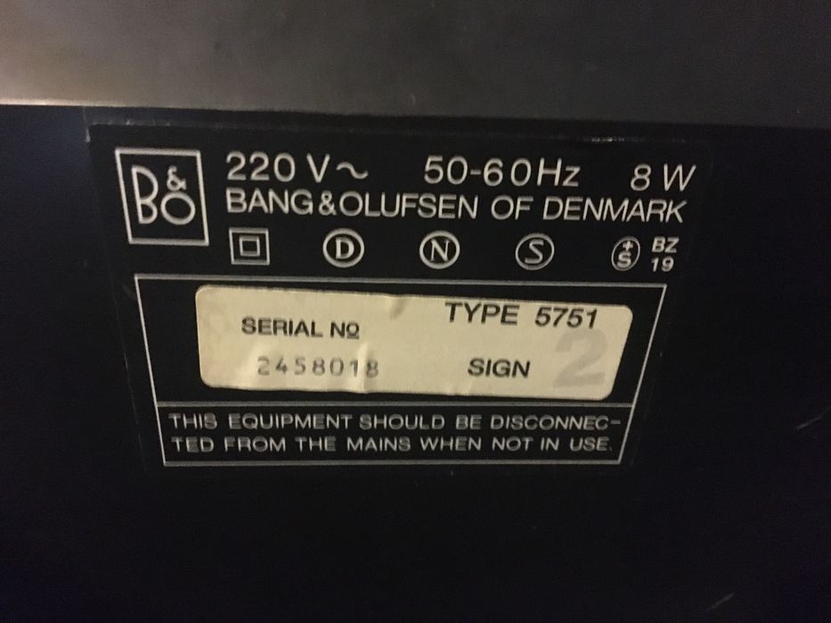 Beogram 6000 gramofon Bang&Olufsen