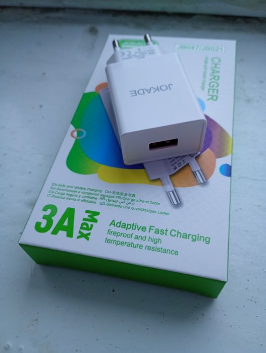 Блок живлення JOKADE USB 3A Max DC 5V/3A