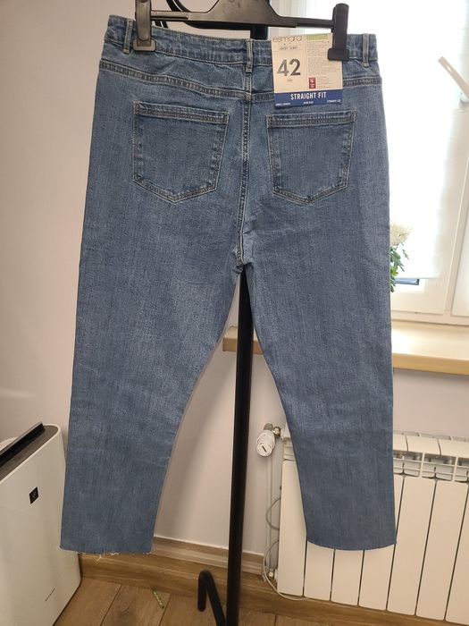 Spodnie damskie jeansowe