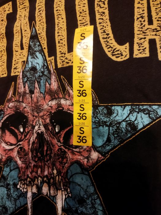 T shirts Metallica pull&bear novas