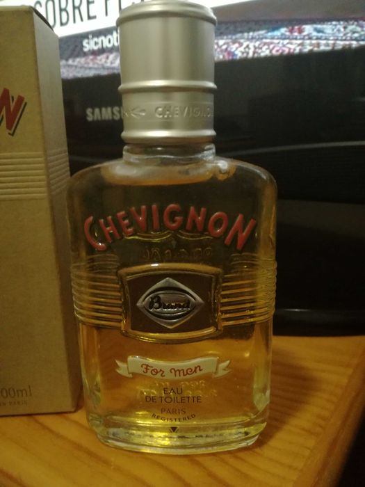 perfume vintage chevignon homem  100 ml