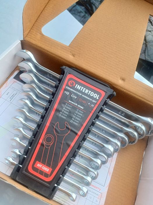набор ключів  intertool 6-22