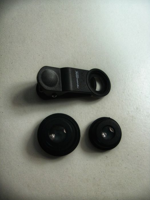 Pack Lentes New Mobile– Macro + Wide 0.67 + Fish Eye 180°