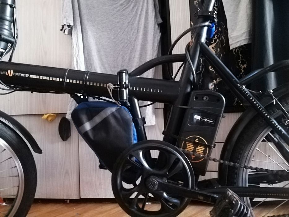 Sprzedam Rower Składany koła 20' Elektryk silnik 250w bateria 6ah