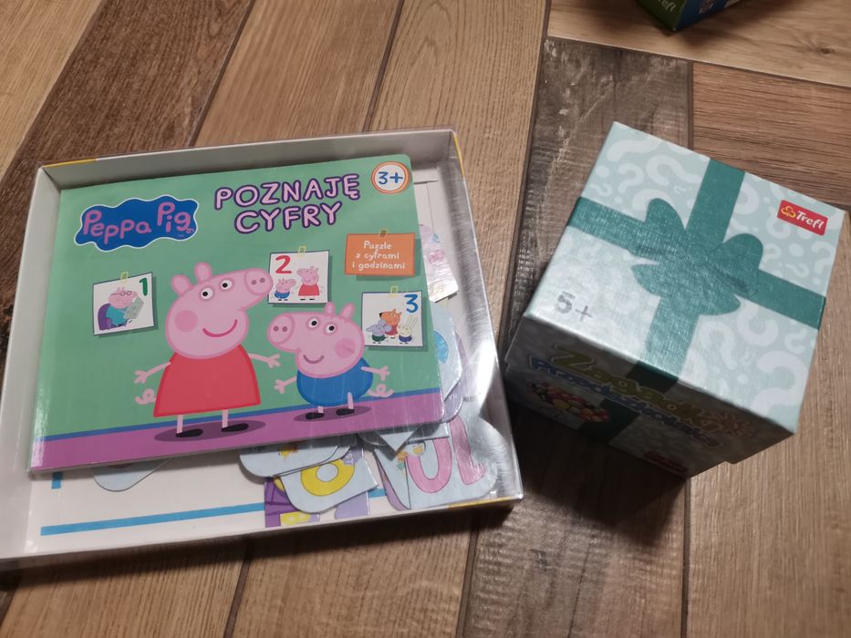 Zestaw naukowy 3+, poznaję cyfry, zagadki, frog