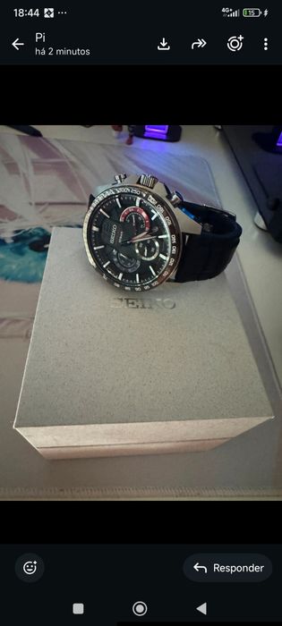 Relógio Seiko Chronograph 10 BAR novo