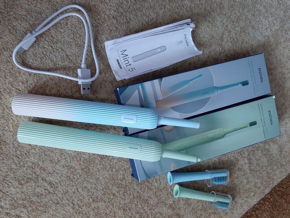 Зубная щетка Xiomi ENCHEN Mint 5 Blue Green M100-B на детали ремонт