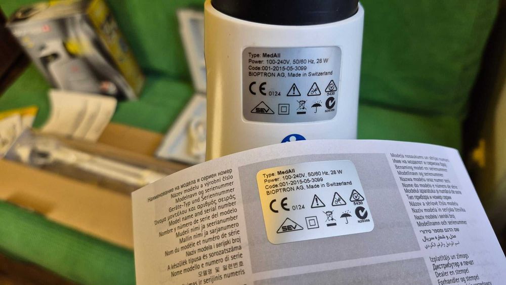 Lampa Bioptron Medall Statyw Zepter