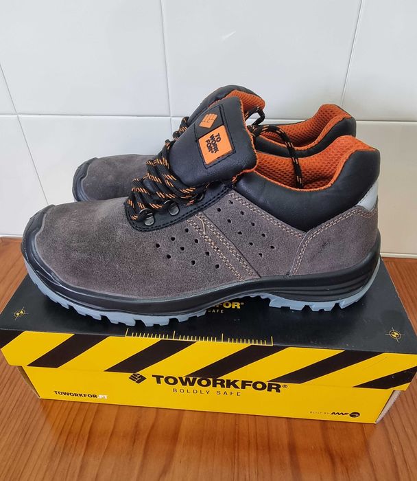 Botas de Trabalho com Biqueira de Aço