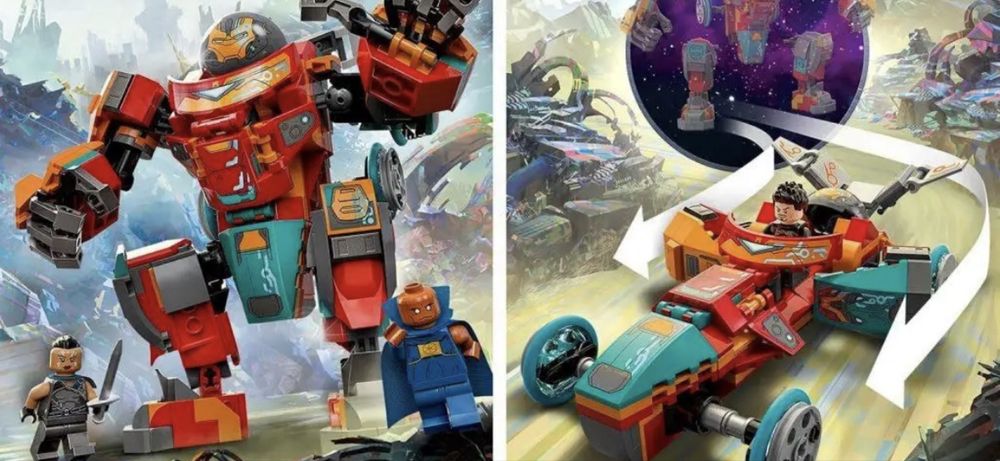 LEGO Marvel 76194 Залізна Людина Тоні Старка на Сакаарі