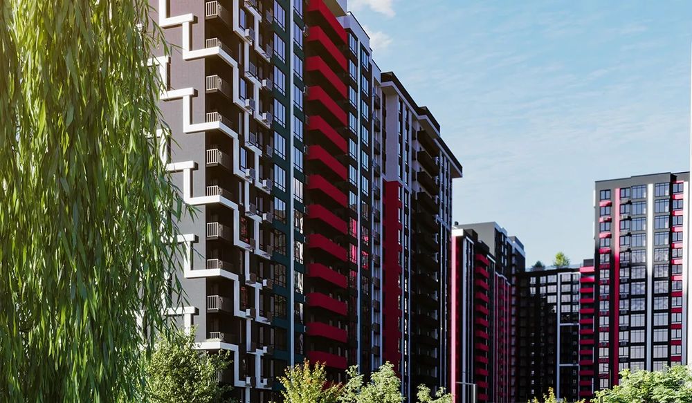 Однокімнатна видова квартира в ЖК Skygarden