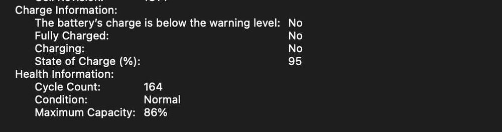 Apple Macbook Pro M1, 14", 16gb, 1Tb, 86%