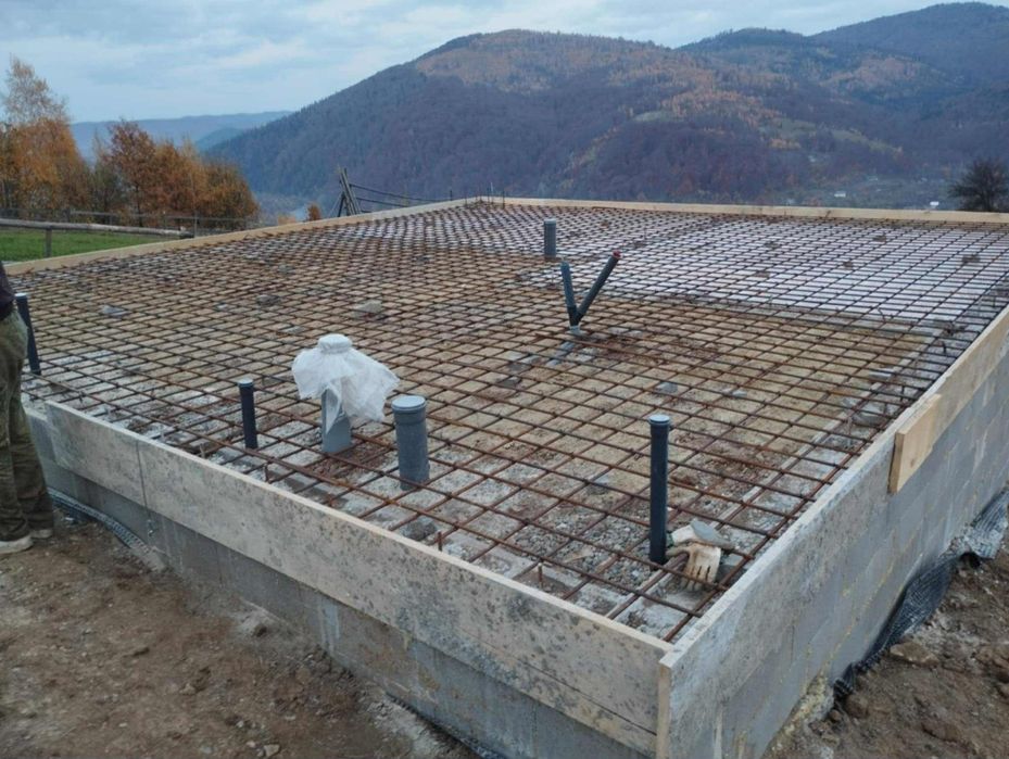 Будівництво каркасних будинків,басейнів,внутрішні роботи