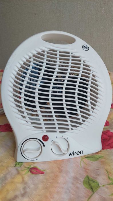 Тепловентилятор спіральний WIREN новий 1900 Вт дуйчик