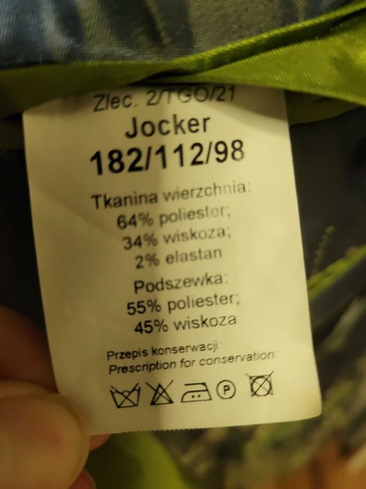 Garnitur męski-stan bardzo dobry