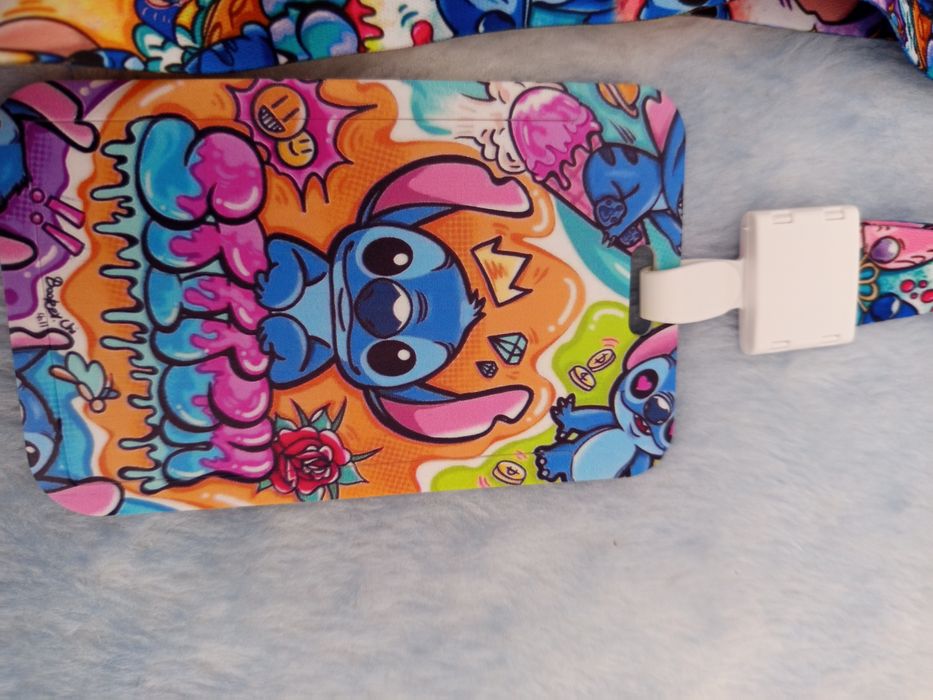 Porta cartões do Stitch.