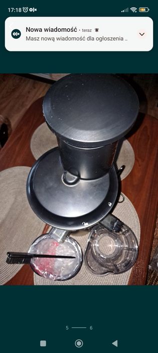 Wolnoobrotowa wyciskarka