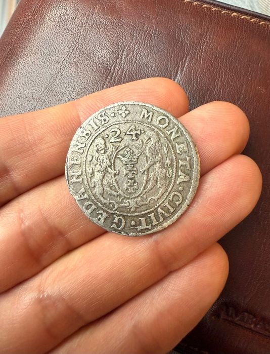 Ort Gdański 1624 Zygmunt III Waza Stare monety !