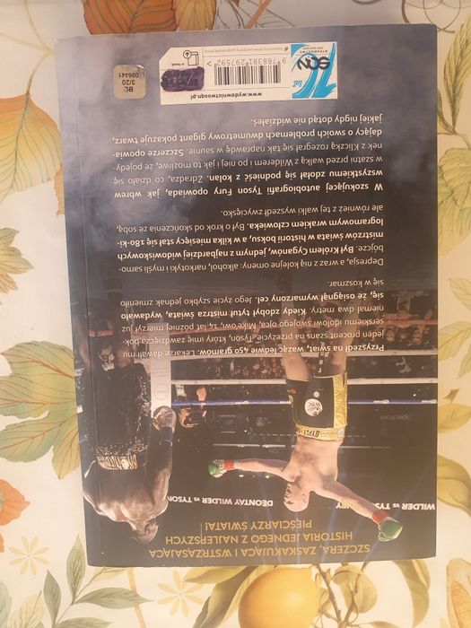 Sprzedam - Tyson Fury bez maski.