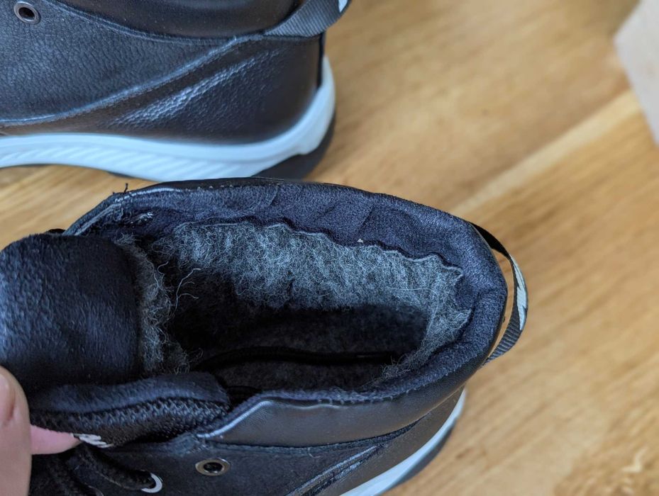 Зимові чоловічі Черевики кросівки Nike force ШКІРА топ якість ,теплі!!