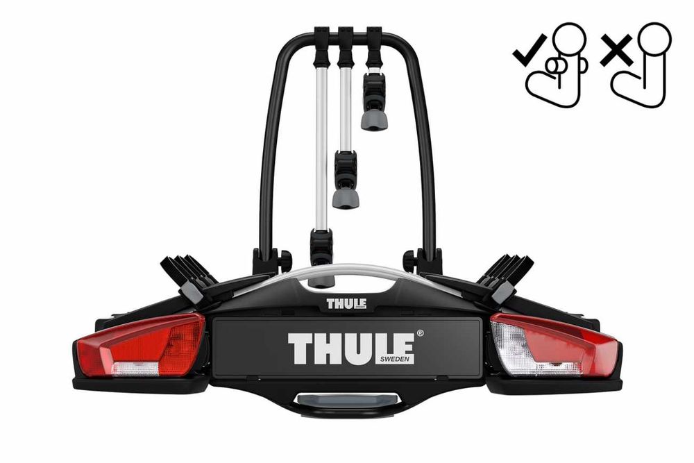 Thule velocompact - bagażnik na hak na 3 rowery