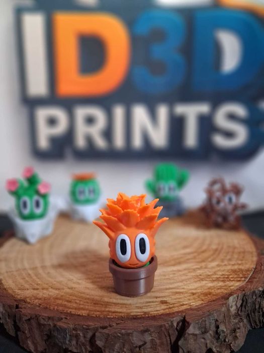 Impressão 3D - Coleção de Plantas (mini) conjunto 3/3 (Preço Sob-consulta)