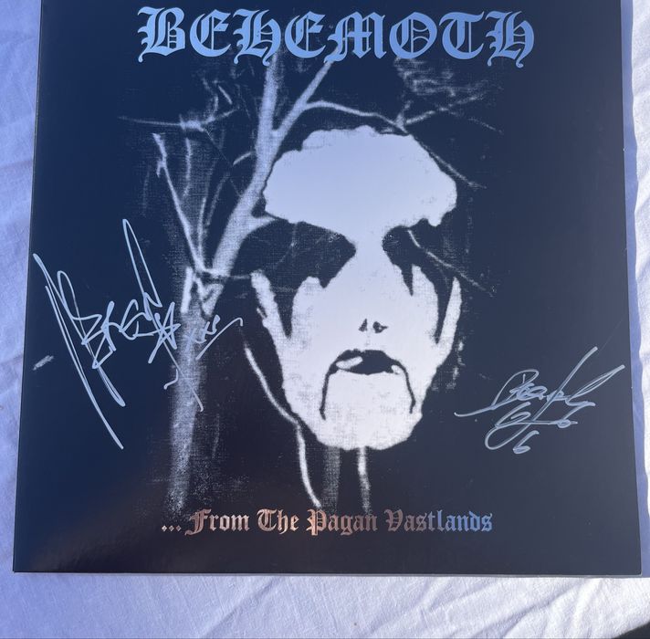 Behemoth From the Pagan Vastlands | Numerowany autografy