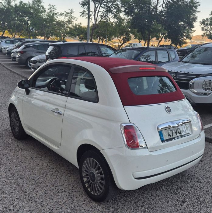 Fiat 500C cabrio aceito retoma para facilitar negocio