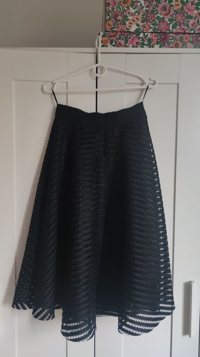 New Look Curves Spódnica trapezowa czarna