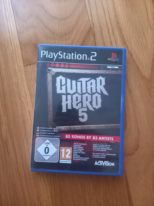 Jogo PlayStation2 Guitar Hero