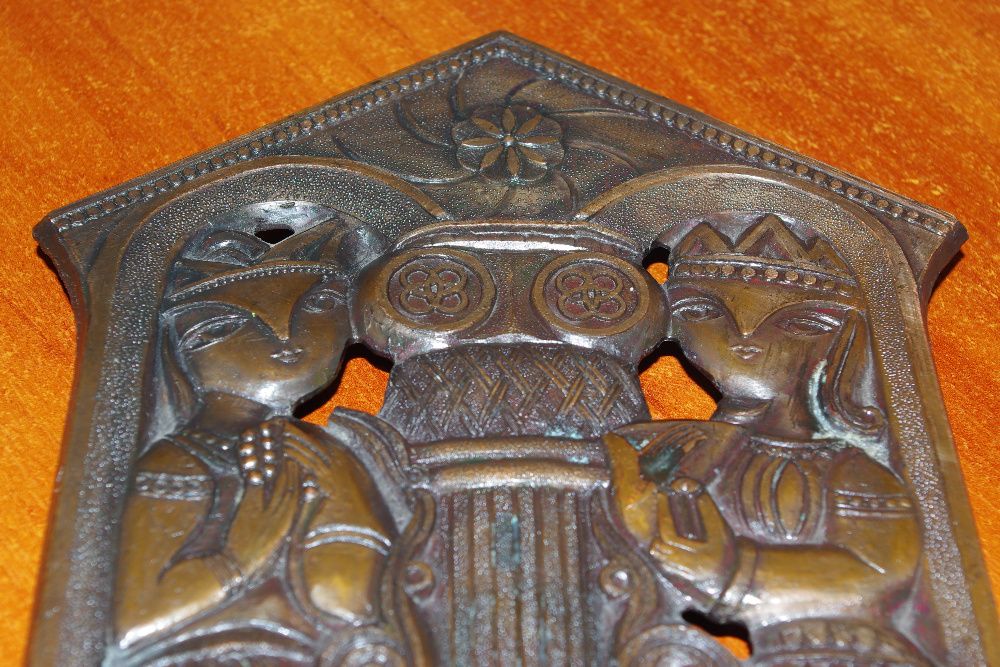 Картина, панно из металла ДВИН (раритет)