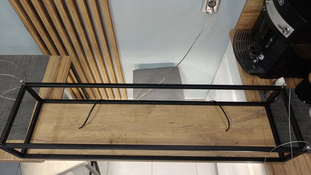 Lampa, kwietnik wiszący loft industrial