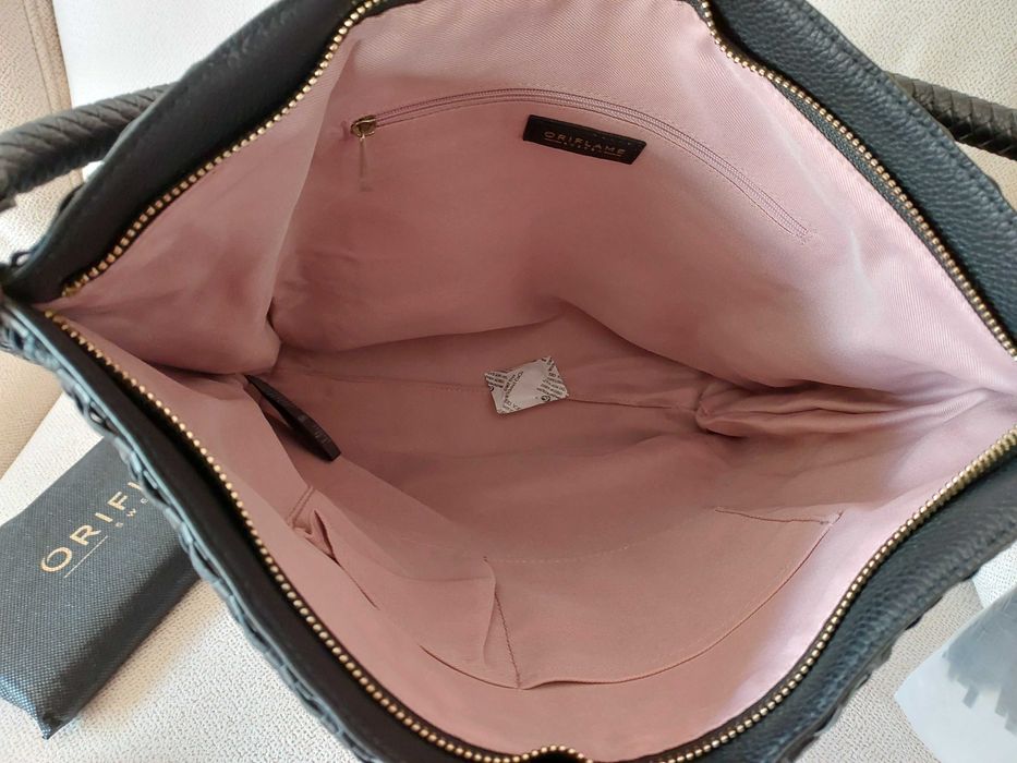 Torebka czarna + portfel - nowy komplet Oriflame.