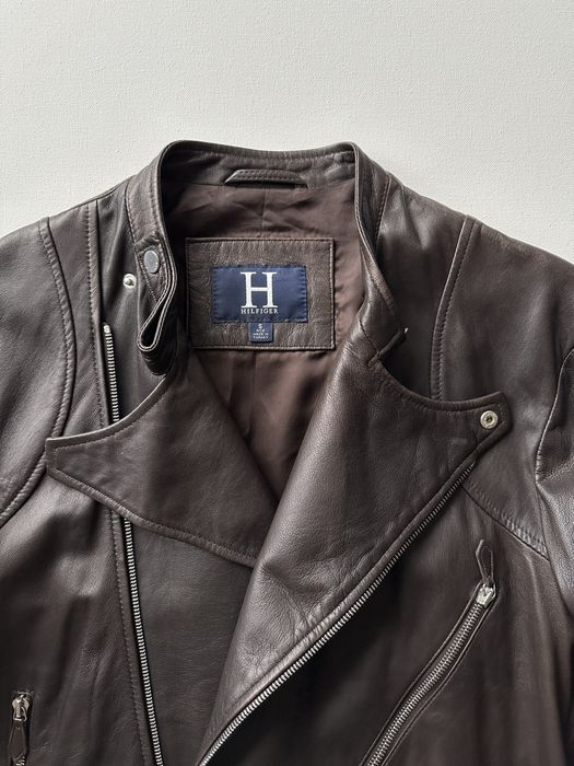 Tommy Hilfiger meska skorzana kurtka, rozmiar S, USA