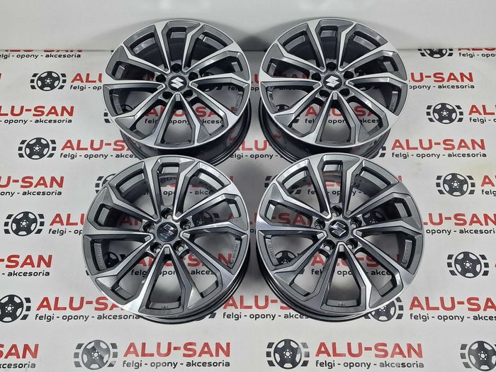 NOWE alufelgi SUZUKI 19" 5x114,3 S-Cross Swift Sport SX4 -Grafit Pol