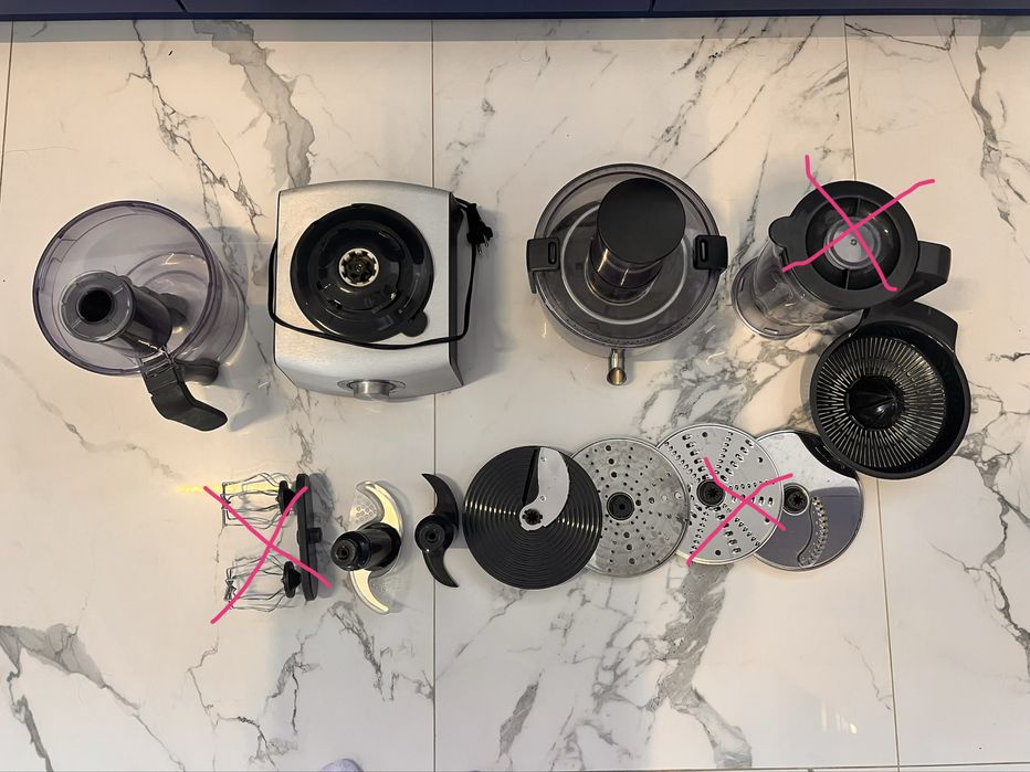 Кухонний комбайн Philips HR7775/00 (на запчастини або під ремонт )