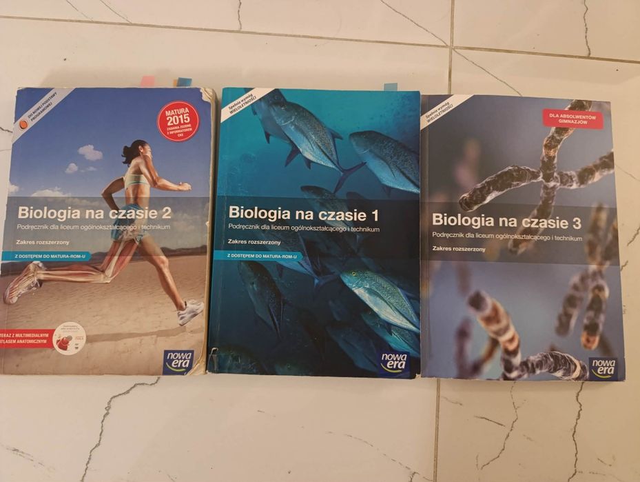biologia 3 podręczniki zestaw