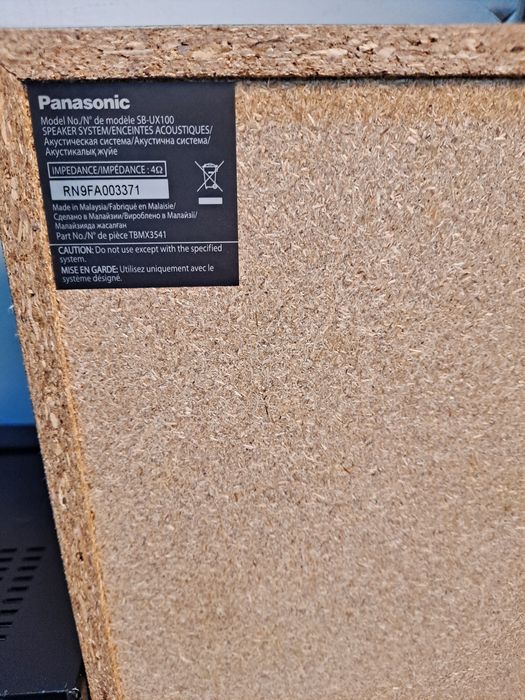 Mini wieża PANASONIC SA-UX 100 USB Bluetooth