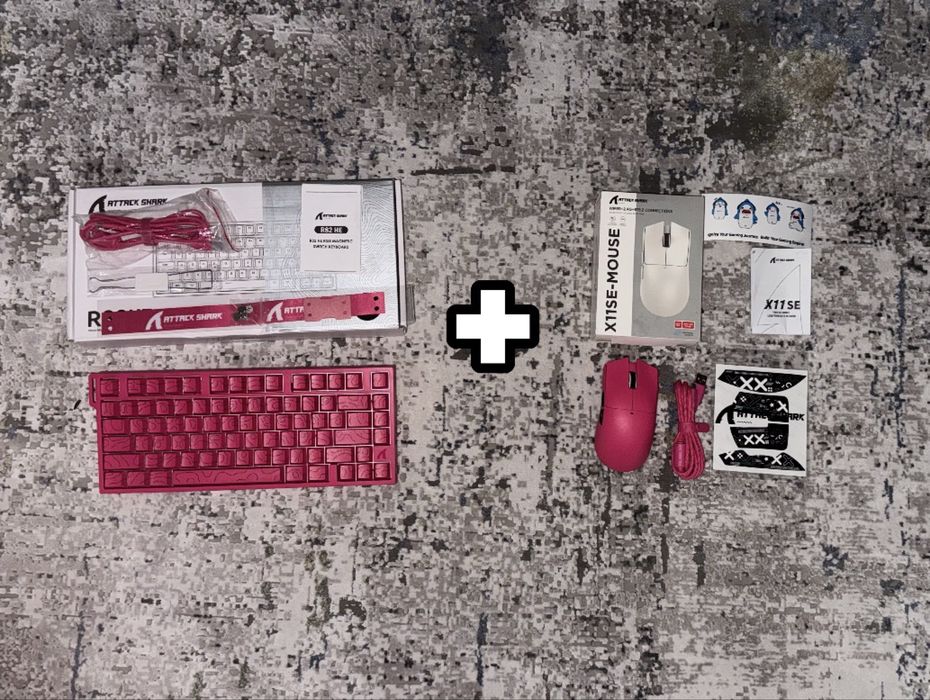 Attack shark клавіатура + мишка