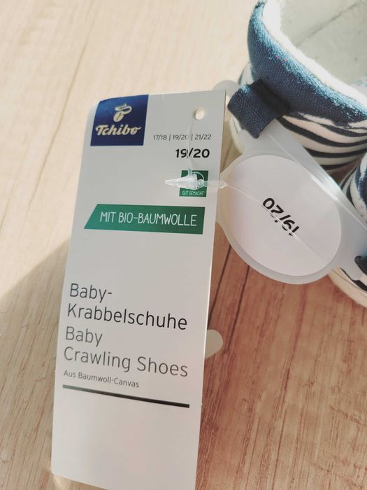 Nowe buciki niechodki Tchibo