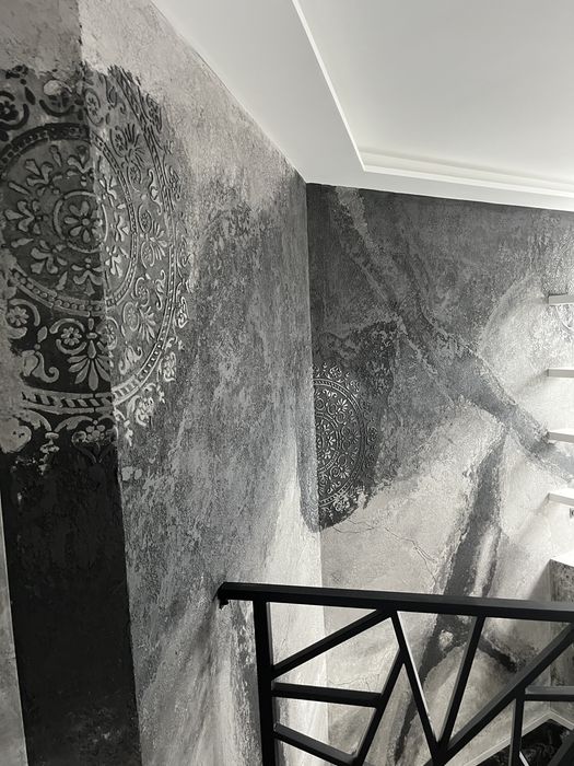 Tynki dekoracyjne Stiuk Beton architektoniczny Sztukateria Lamele
