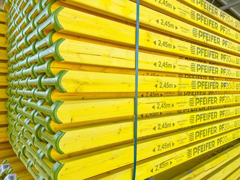 Dźwigary budowlane H20 dźwigar nowy okuwany Pfeifer szalunki stropowe