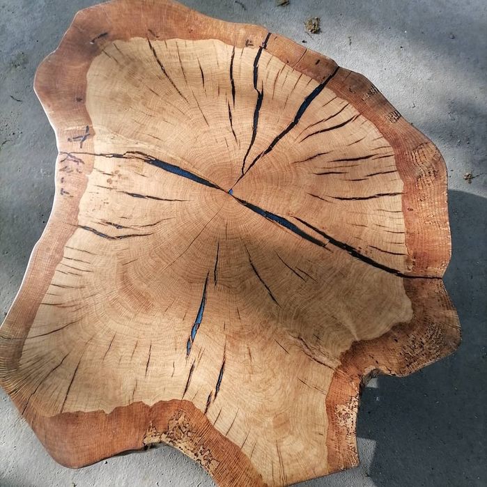 Mesa de centro carvalho natural