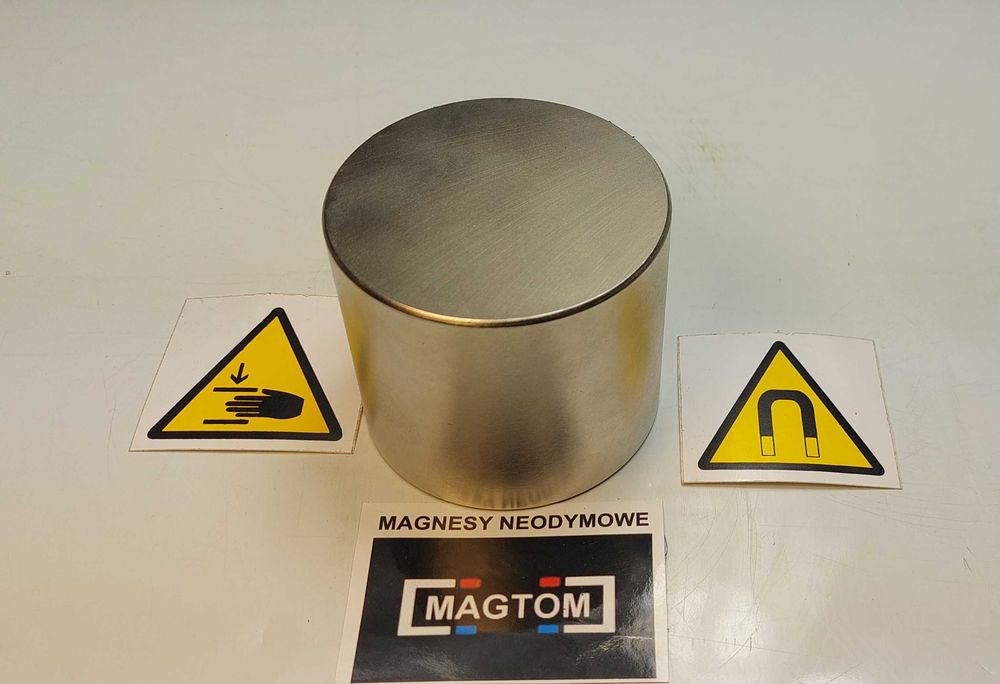 Magnes neodymowy do poszukiwań 70x60 N50 silny duży mocny Magtom