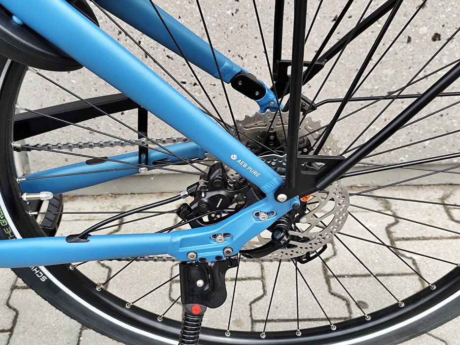 Rower elektryczny Velo de Ville - AEB Pure Petrol Blue / Bosch Performance Line PX 90Nm